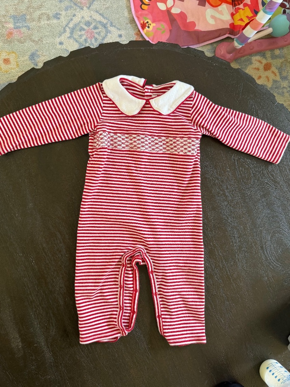 The Beaufort Bonnet Company Samuel Romper 12-18m